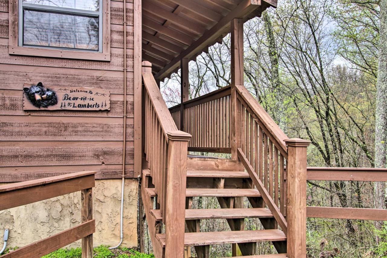 Sevierville Sanctuary Hot Tub, Pool Table And Deck! 외부 사진